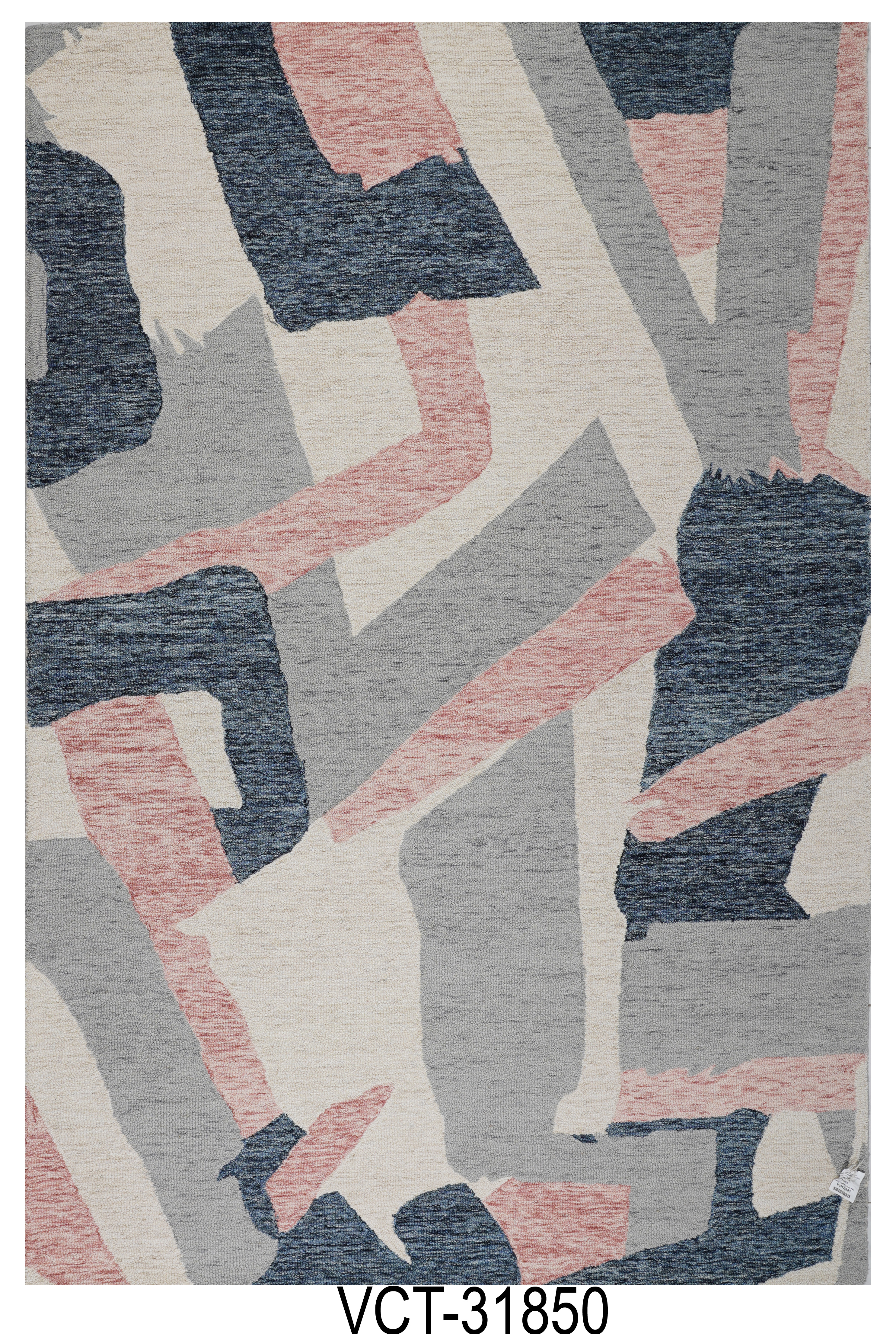 Artisan Abstract Weave Hand Tufted Woolen Rug